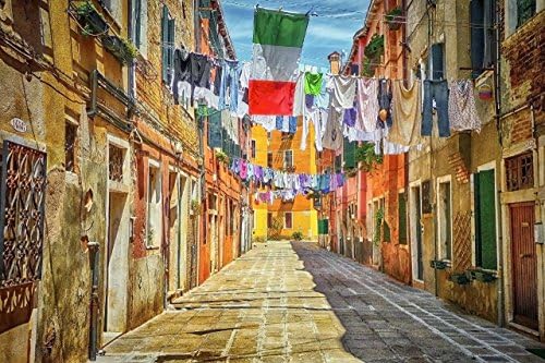 8 x 12 Laundry Picture Decor Italy Wall Art Venice Wall Décor Venice Italy Travel Picture, Fine Art Photograph Laundry Room Wall Art