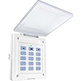 Bl&uuml;tezeit Wireless Keypad Digital Access System, Automatic Security Code Entry, Gate Operator Panel Remote Control for Automatic Sliding Gate Opener Motor