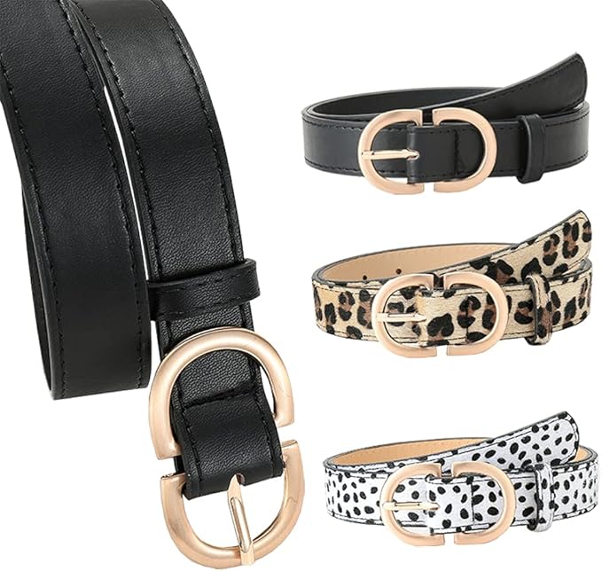 Cintura In Pelle Genuina Cintura Di Design Donne E Uomini, Cintura Di Moda Di Larghezza Di Alta Qualà, I, Fibbia S Da 6,97 € | DHgate - Foto 5