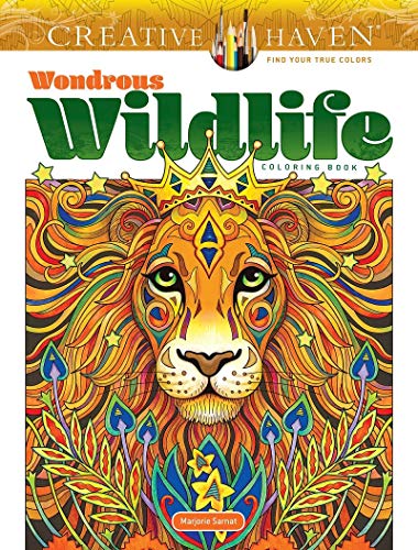Dover Creative Haven Wondrous Wildlife Coloring Book
