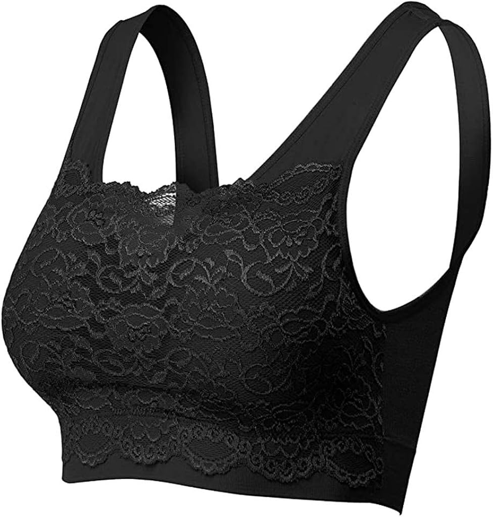 Women's Ultimate Lift Bra Stretch FullFigure Seamless Lace Bra