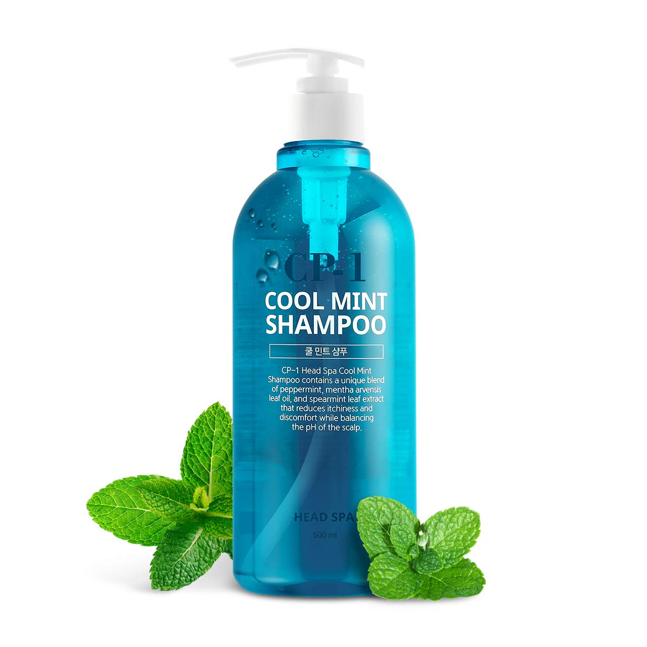 CP-1 Cool Mint Shampoo, for Dry Hair, Relief Icy Menthol, Fresh Peppermint, Scalp Treatment, 500ml