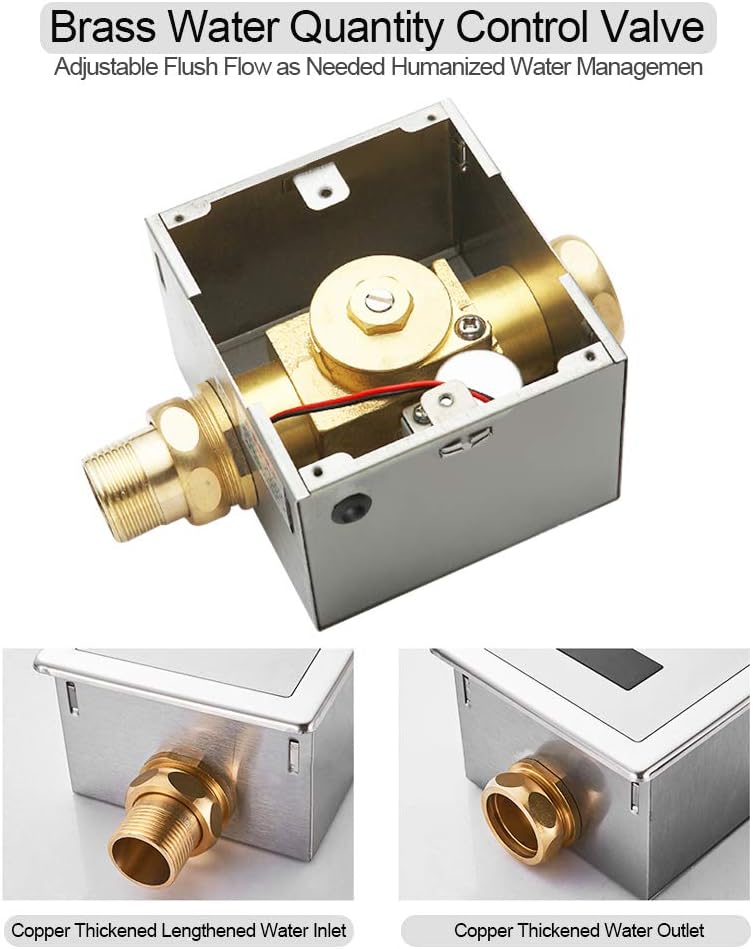 Infrared Sensor Urine Flush Valve Manual & Automatic Intelligent Toilet