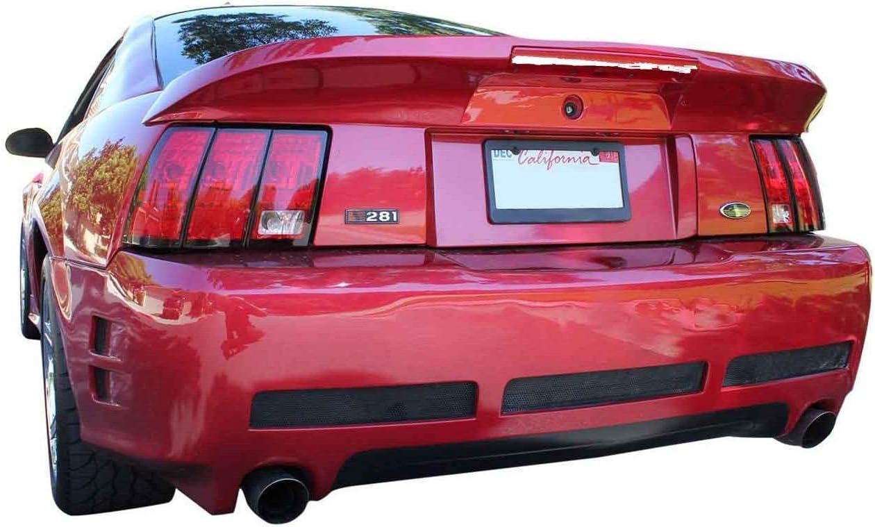 KBD Body Kits Compatible with Ford Mustang 1999-2004 Sallen Style 1 Piece Flexfit Polyurethane Rear Bumper. Extremely Durable, Easy Installation, Guaranteed Fitment, Made in the USA!