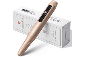 MelodySusie Pen-Shaped Portable Cordless Nail Drill,PC180G 25000RPM Rechargeable Electric File with LED Display for All Nail Care, Manicure Shaping & Acrylic Gel Removal for Nail Artists DIY at Home
