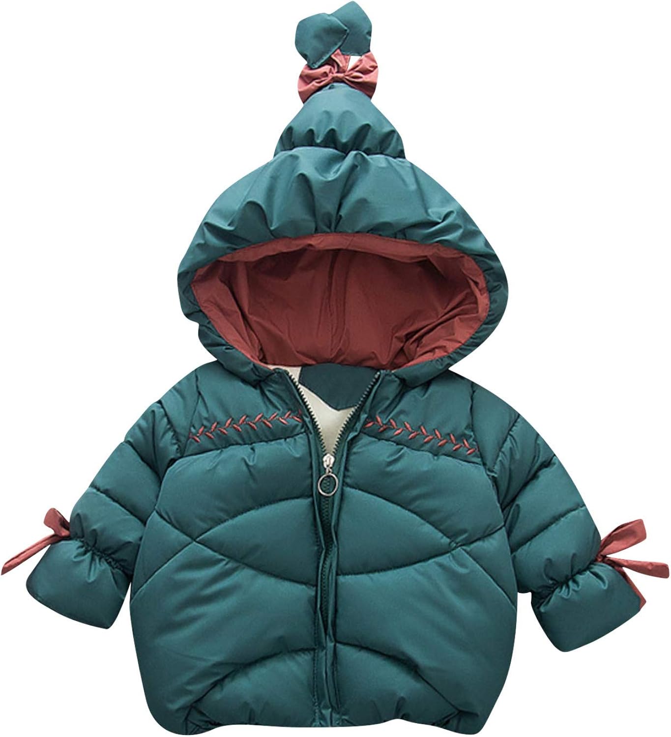 Toddler Baby Girls Boys Windproof Warm Puffer Jacket Cotton