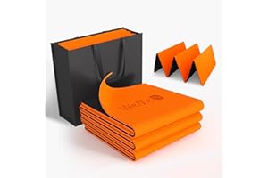 Yoga Mat 72"X24" WeMe TPE Exercise Yoga Mat 4mm/6mm/8mm Thick -2024 New Training Folding Mat Fitness Mat for Women, Men & Children,Non-Slip High-Density Eco Friendly for Pilates Mat with Storage Bag