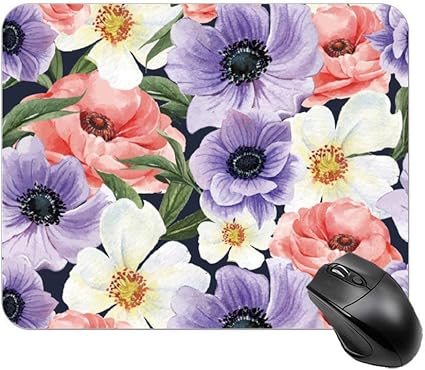 Amazon プレミアムテクスチャマウスマットマルチカラーガッシュ牡丹花びらパターン滑り止めラバーベースマウスパッドコンピュータ用ラップトップゲーム オフィス ホーム10 2x8 3x0 12inch Vivaldi マウスパッド 通販