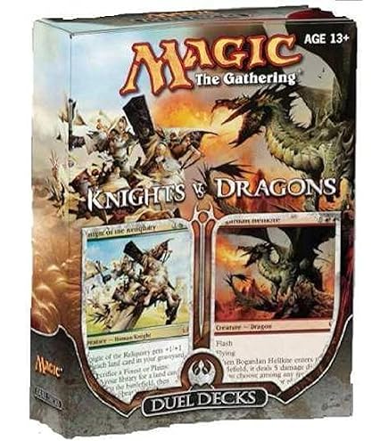 Amazon.com: Magic the Gathering Card Game Duel Decks Divine vs. Demonic  Gift Set : Toys & Games