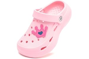 WOUEOI Boys Girls Garden Shoes Toddler Cartoon Slides Sandals Kids Clogs