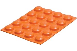 MAXIAIDS Bump Dots- Large, Orange, Round - 20 pcs.