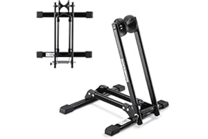 ROCKBROS Bike Stand Floor Foldable Bike Rack Bicycle Parking Stand Bike Holder for 20"-29" Mountain Road Bike Indoor Outdoor 