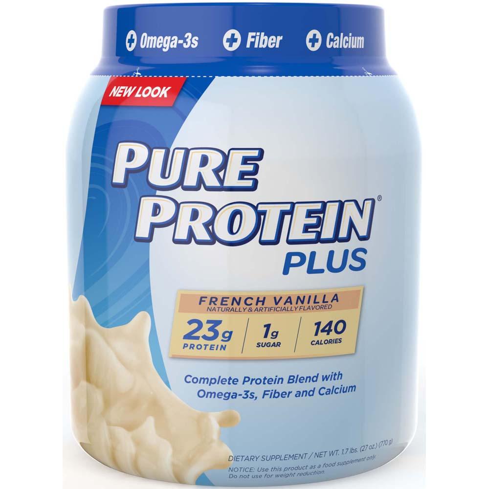 Pure Protein Plus Nutrition Powder, French Vanilla, 1.7 Pound Health & Personal Care