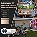 Projector, TENKER Q5 LED Mini Movie Projector Support 1080P HDMI USB TF VGA AV, Multimedia Home Theater LCD Video Projector