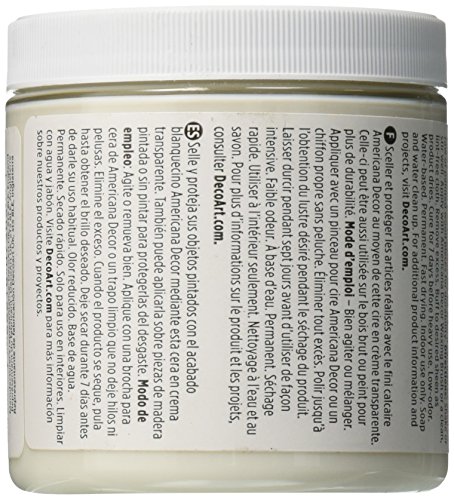 Decoart Americana Decor Creme Wax 8 Ounce Clear Buy Online