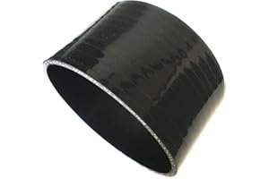 5" ID Straight Silicone Hose Coupler, High Temp 4-Ply Reinforced (Qty 1) - 131-12703-0401 - Ticon Industries