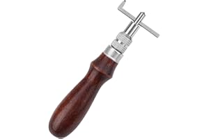 Leather Edge Stitching Tool, Groover Notcher, Professional Wooden Adjustable for Leather
