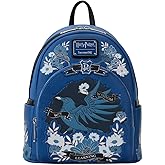 Loungefly Harry Potter Ravenclaw House Floral Tattoo Mini Backpack