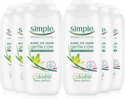 Simple Kind to Hair Gentle Care Conditioner 6 x 200ml Multi Buy