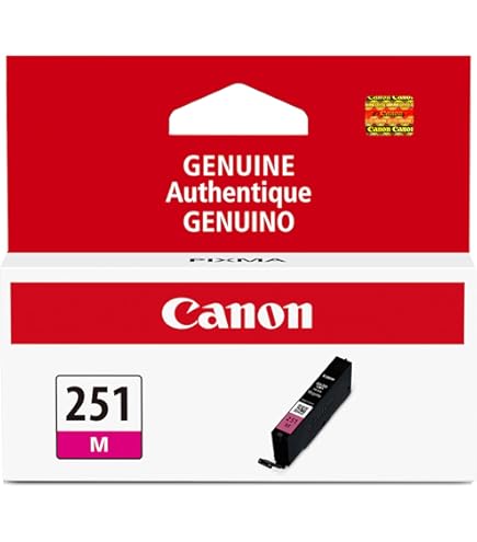 Canon キャノン Amazon.com : Canon CLI-251 Genuine Cyan Ink Tank, Compatible with