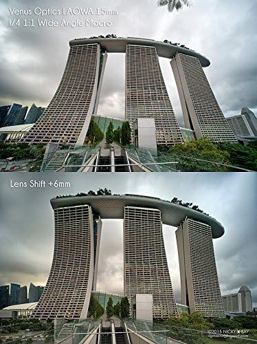 Amazon Com Venus Optics Laowa 15mm F 4 Macro Shift Full Frame Lens For Sony Fe Nex Camera Photo