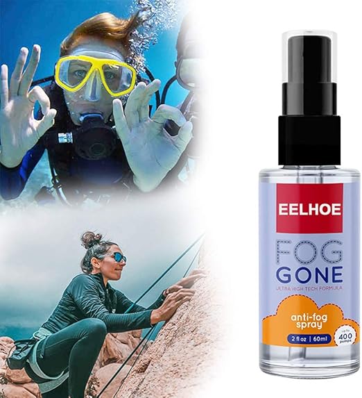 Anti Fog Spray for Glasses, Eyeglass Lens Cleaner, Long Lasting