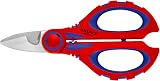 Knipex Electricians' Shears 160 mm with Multi-Component Grips 95 05 10 SB view 2