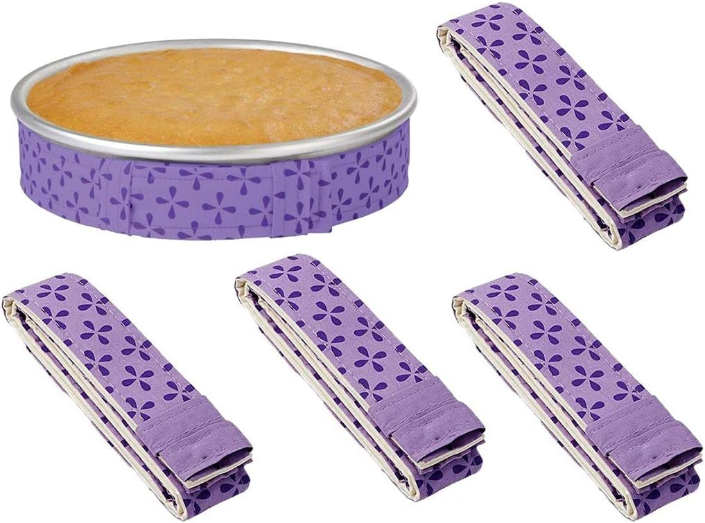 HSIULMY Bake Even Strip,3 Pack Cake Pan Dampen Strips,Super Absorbent Thick Cotton, Cake Strips for Cake Pan Strips Baking Tool
