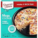 Duncan Hines Mega Cookie Sugar Pan Cookie Mix, 6.6 oz