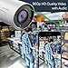 [PTZ & Auto Track] xmartO 1296p HD Wireless Pan Tilt WiFi Security Camera w. 2-Way Audio, 80ft IR Night Vision & Flood Light, 8X Digital Zoom (Works standalone or NVR, SD Card& Cloud Storage & Alexa