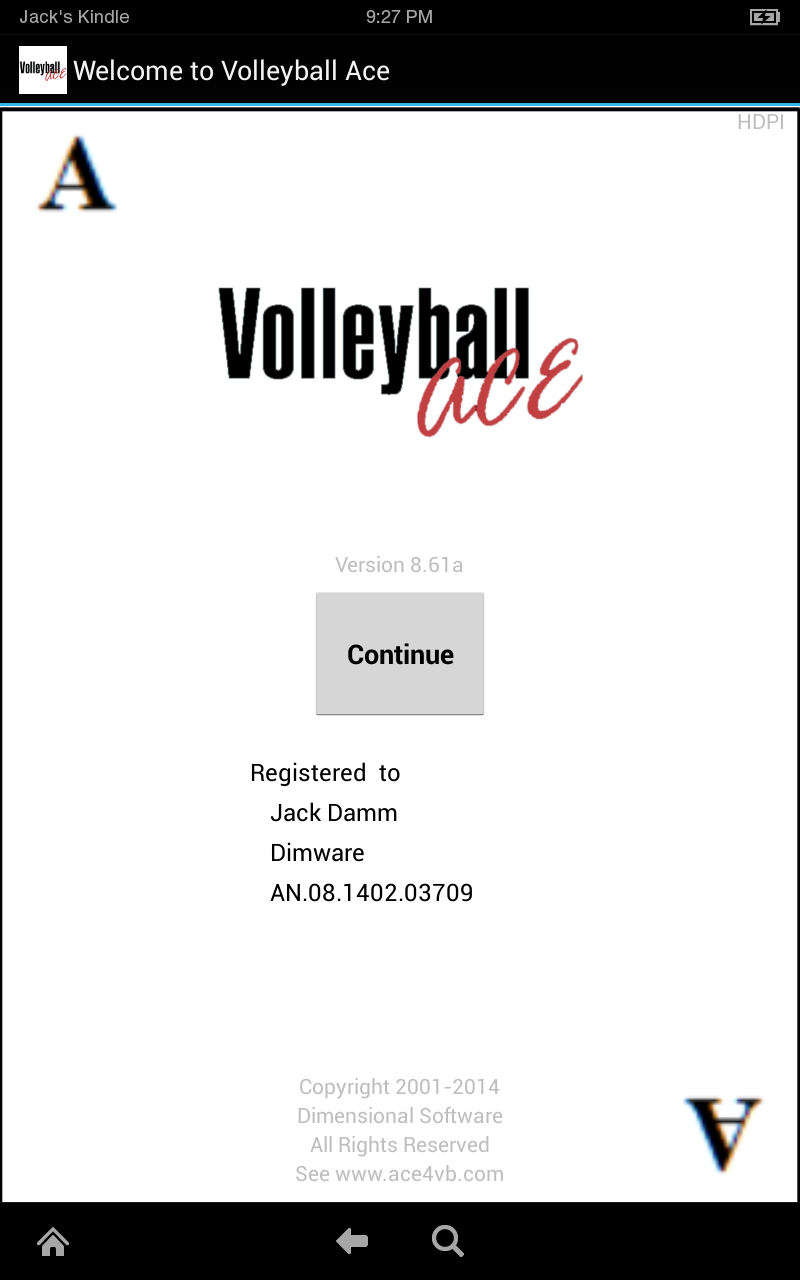 Volleyball Ace Stats Appstore for Android