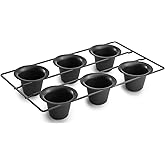 Bellemain Popover Pan for Baking - Extra Deep , Non-Stick , Easy to Clean , Sturdy , Professional Grade Materials