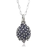 EnCharmed Sterling Silver Hedgehog 3D Charm Necklace, 18"