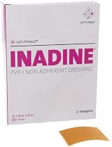 Inadine 5cm x 5cm Non-Adherent Dressing Pack of 25 view 2