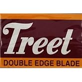 100 Treet Carbon Steel"The Black Beauty" Double Edge Safety Razor Blades