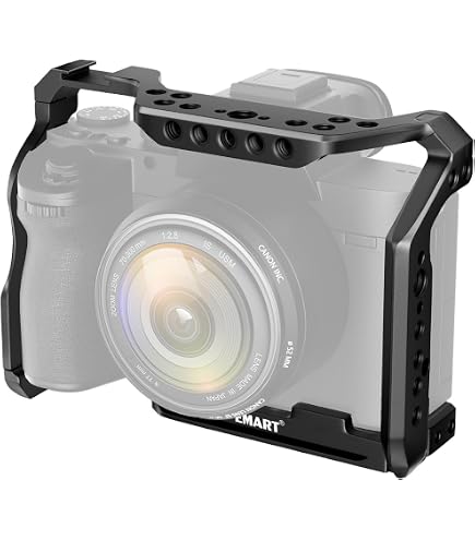 thumbnail image 2 of Sony A7 Iv SmallRig \"Rhinoceros\" Cage Kit For Sony Alpha 7R V / A7 IV / A7S III W/Cable Clamp W Quick-Release Plate For Arca-Swiss -4308 Sony A7iv Cage 2 of 14