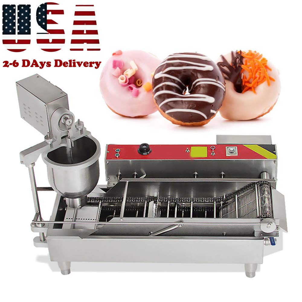 Genmine Automatic Donut Making Machine Commercial Electric Auto