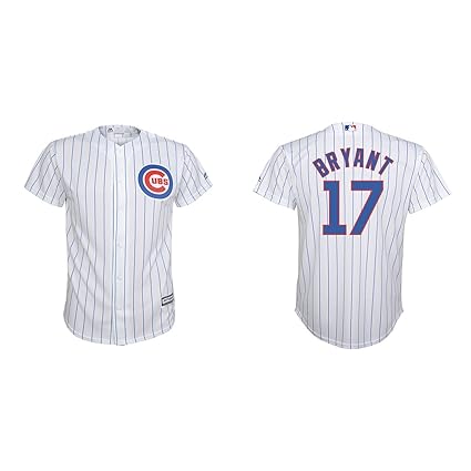 youth large kris bryant jersey