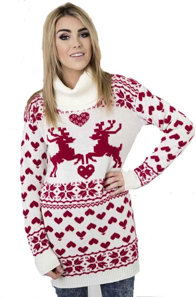 christmas jumper dress womens