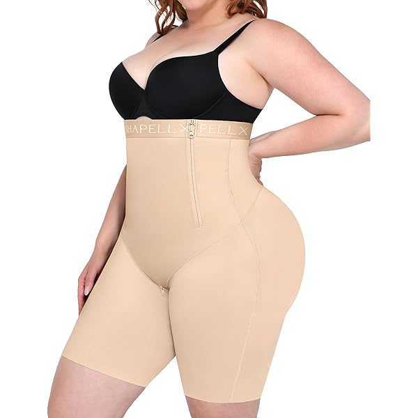 SHAPELLX Shapewear Shorts for Women Tummy Control High Waisted
