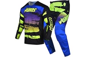 Willbros Motocross Jersey Pant Combo Men Women Dirt Bike Gear Set Suit Racewear Enduro MX Cycling Offroad Adult Riding