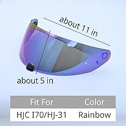 Logto Replacement Motorcycle Helmet Shield for I10