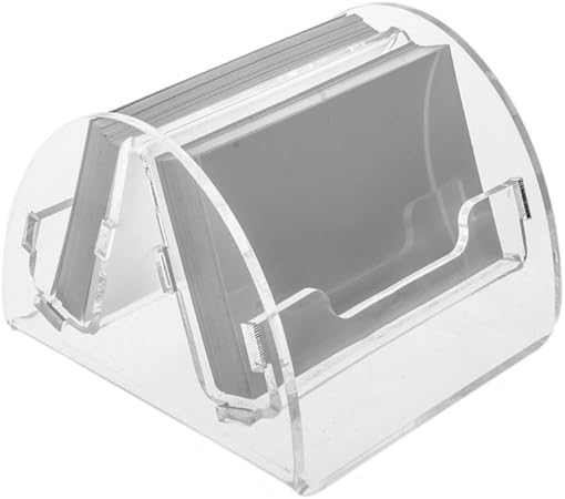 Ava Srl Porte Carte De Visite De Comptoir En Acrylique Dimensions 9 5 X 10 H 7 5 Profondeur De La Poche 2 Cm Amazon Fr Cuisine Maison