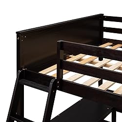 Harper & Bright Designs Full Size Loft Bed with