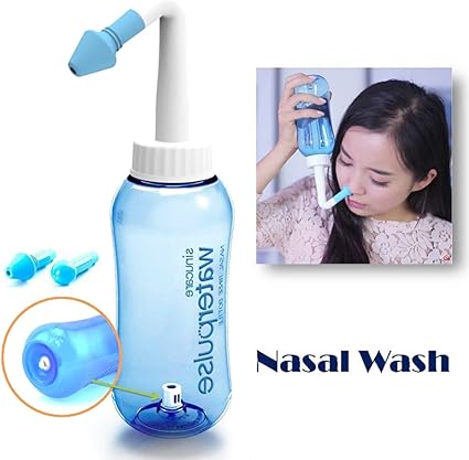 Amazon Com 500ml Nasal Lavage Adjustable Nasal Wash Cleaner Sinus Irrigation System With Allergic Rhinitis Nasal Irrigation For Adult And Kid Health Personal Care