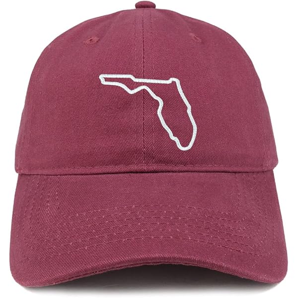 Florida State Embroidered Dad Hat – Unstructured Cotton Twill, Adjustable, One Size Fits Most - View #6