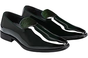 AUSTIN MILL Mens Loafers Slip on Leather Comfortable Formal & Casual Fashion Suit Party Tuxedo Dress Shoes for Weddings Churc
