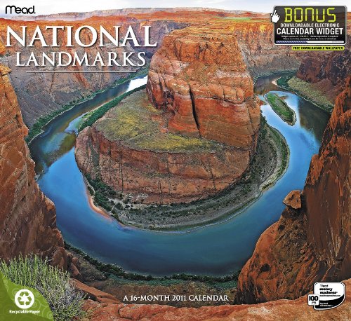 2011 National Landmarks Wall Calendar by