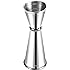 Briout Jigger for Bartending, Double Cocktail Jigger Japanese Premium 304 Stainless Steel Jigger 2 OZ 1 OZ with Measurements 