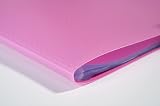Exacompta 88327E Semi-Rigid PP Display Book A4 30 Pockets Pink 60 Views view 5